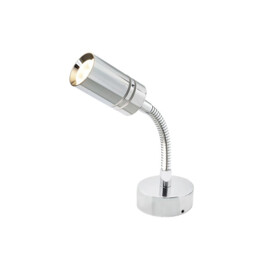 Apache J-LED - Interior series - No. 03 - LED-Leselampe - Touch on/off & dimmbar - warmweiß - USB-Ladegerät - 10-30 VDC