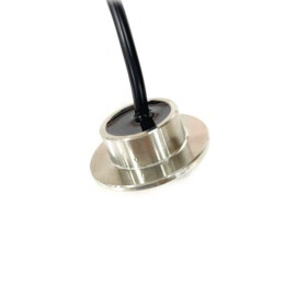 Apache J-LED - LED inbouw courtesyverlichting voor trap en deck - half afgeschermd - 9-32V - IP67 - gepolijst RVS304 - Ø24 mm