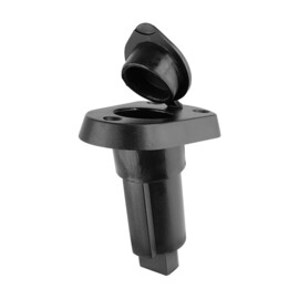 Montagevoet voor Plug-in Mastlampen - recht - PC - 68 x 50 x 80 mm - duurzaam en slijtvast