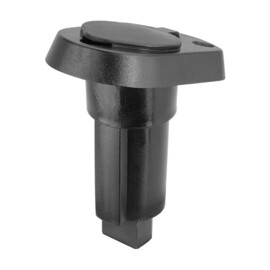 Montagevoet voor Plug-in Mastlampen - recht - PC - 68 x 50 x 80 mm - duurzaam en slijtvast