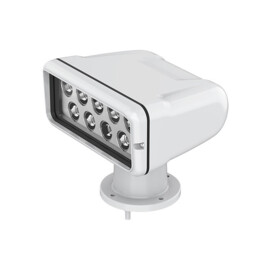 LED Zoeklicht rechthoekig – Wit 5000K – 1000 m straal – Bekabelde opbouw afstandsbediening – Aluminium behuizing – 12/24V – IP65